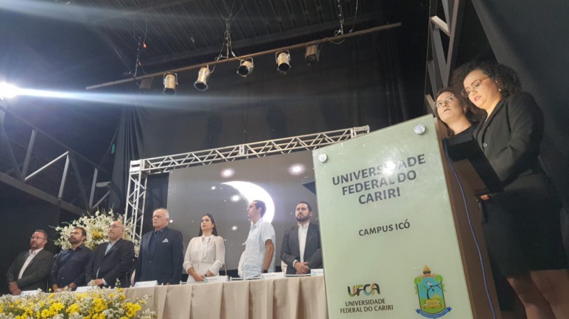UFCA inaugura Centro de Educação a Distância, com anúncio de polos de apoio às atividades acadêmicas em 12 cidades