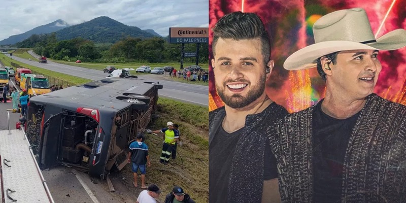 Cantor sertanejo Aleksandro, de dupla com Conrado, morre em acidente de ônibus