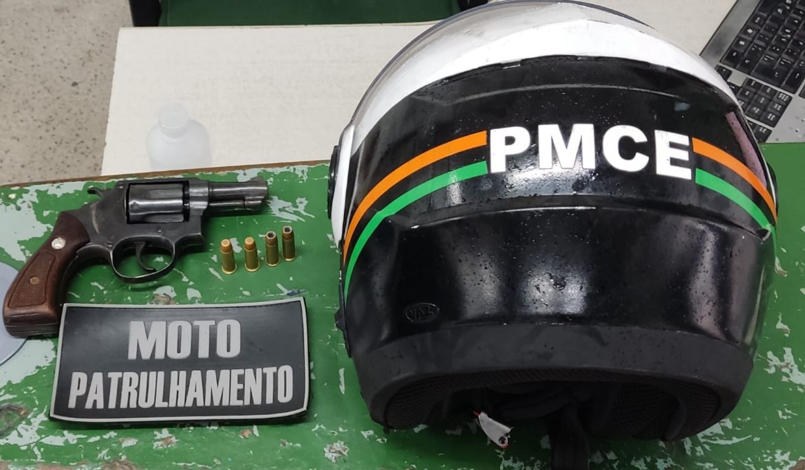 Com acionamento da Ciops, PMCE apreende adolescente com arma de fogo em Juazeiro do Norte