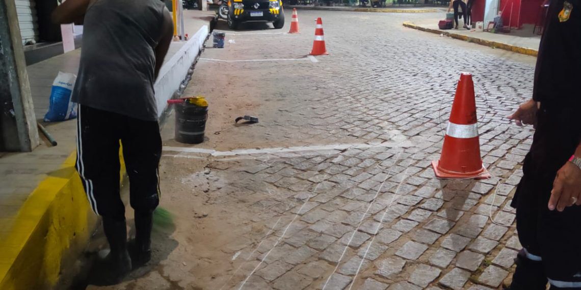 Rua do Video tem sinalização revitalizada em preparação para a Festa de Santo Antonio