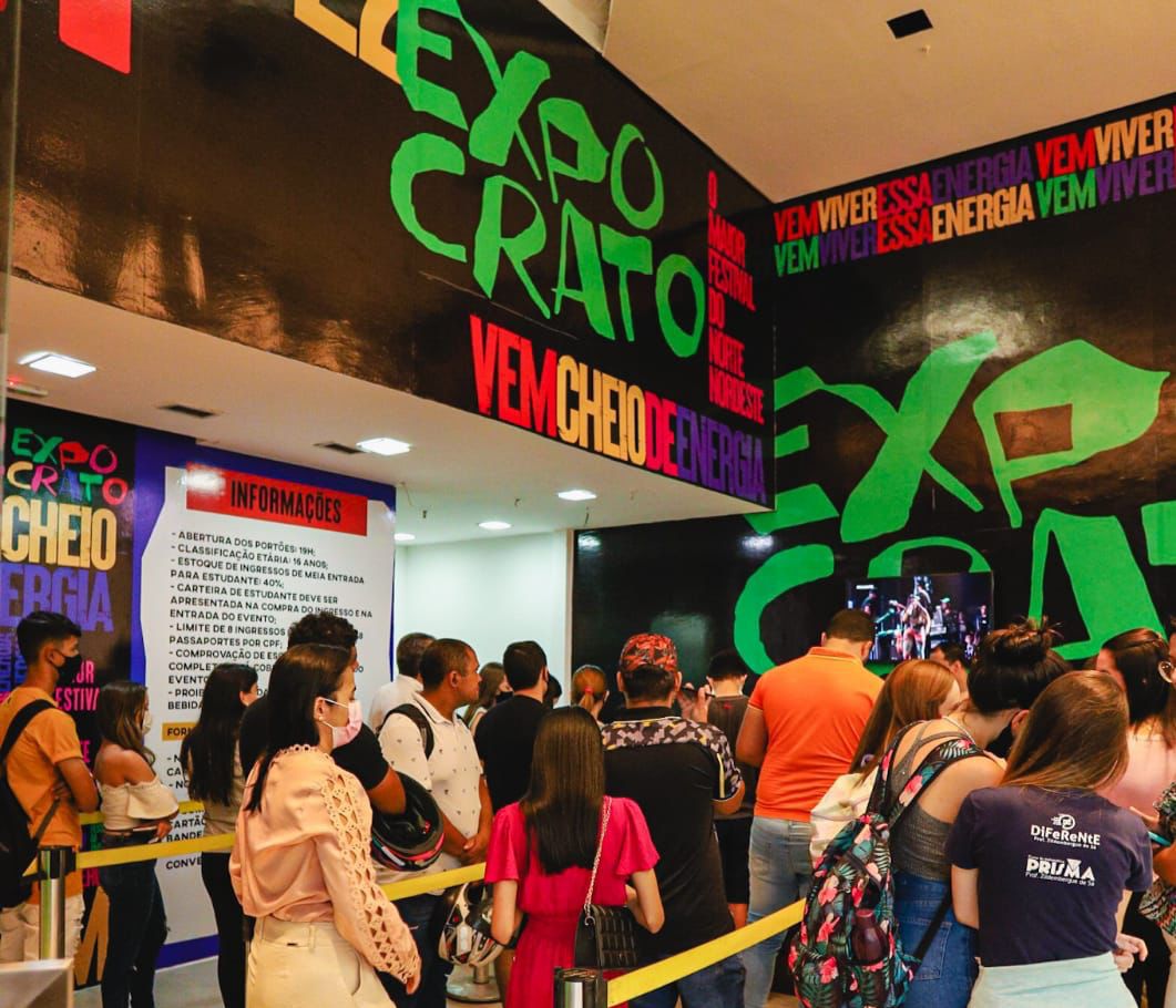 Três categorias de ingresso do festival Expocrato já estão esgotadas