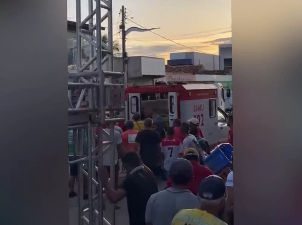 Jovem morre após choque elétrico durante montagem de palco de festa junina em Penaforte