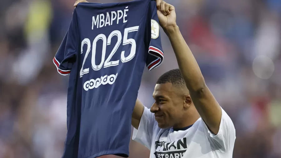 Novo contrato dá a Mbappé o maior salário do futebol mundial; veja o top 10
