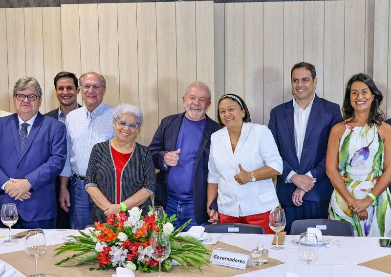 Lula se reúne com governadores do Consórcio Nordeste