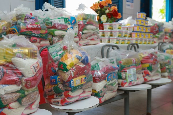 Produtos doados durante Juaforró serão destinados ao Banco de Alimentos