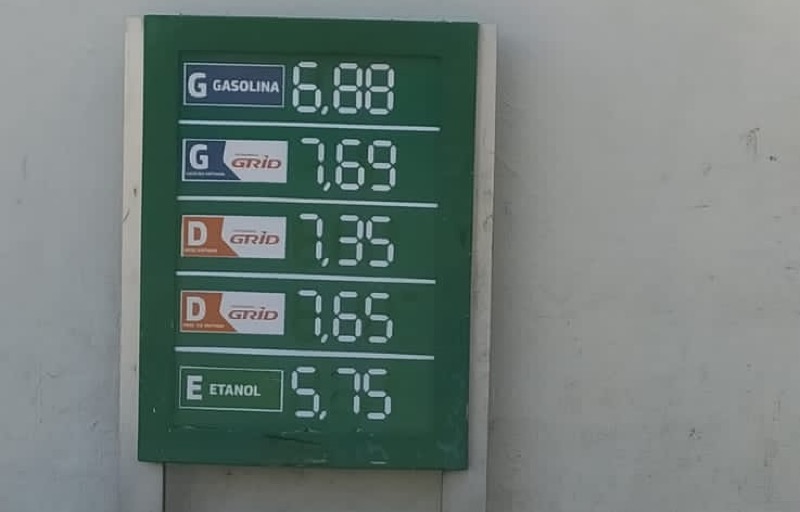 Preço da gasolina segue em queda em Juazeiro do Norte e se mantém alto no Crato