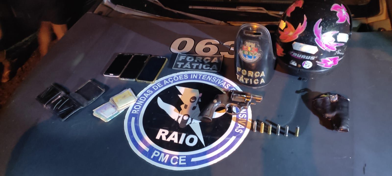 Crajubar registra três apreensões de armas no último dia de maio