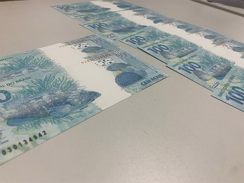PF prende mulher e apreende  R$ 2.000,00 em cédulas falsas em Fortaleza/CE