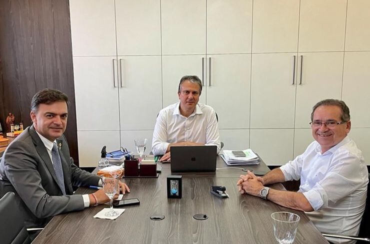 Zé Aílton se reúne com Camilo e Fernando Santana para debater cenário eleitoral