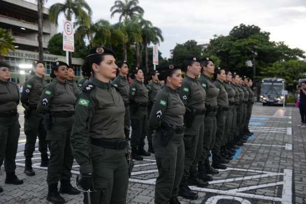 Mulheres guerreiras que atuam na Polícia Militar do Ceará comemoram 28 anos de atuação na Corporação