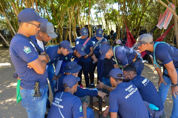 Novos agentes da GCM do Crato participam de treinamentos na Chapada do Araripe