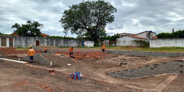Obras no Parque da Cidade de Barbalha chegam a 30% de execução
