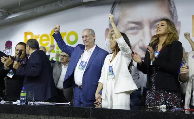 PDT lança oficialmente Ciro Gomes como candidato à Presidência da República