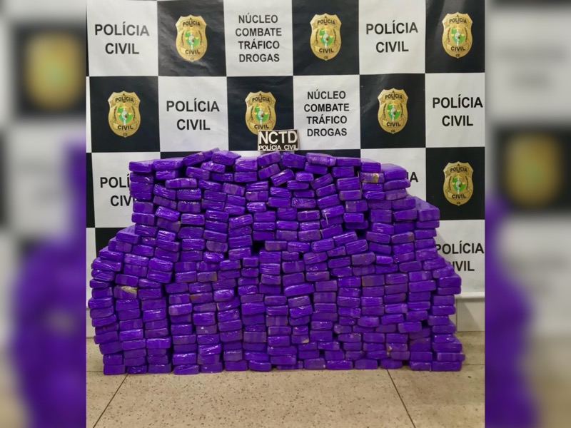 Polícia Civil do Ceará apreende cerca de 200 quilos de drogas em Juazeiro do Norte