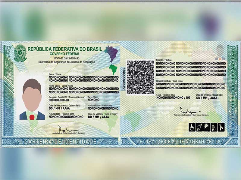 Nova Carteira de Identidade começa a ser emitida nesta terça-feira (26)