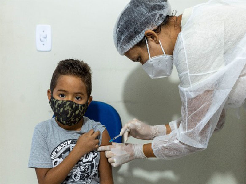 Ceará vacina crianças de 3 a 5 anos contra Covid a partir de segunda-feira