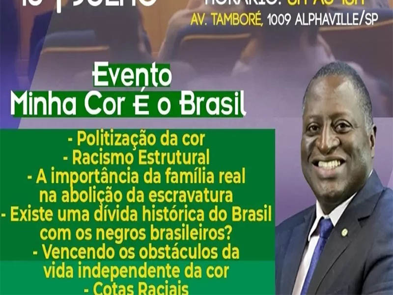 Evento bolsonarista sobre inexistência do racismo é criticado e suspenso