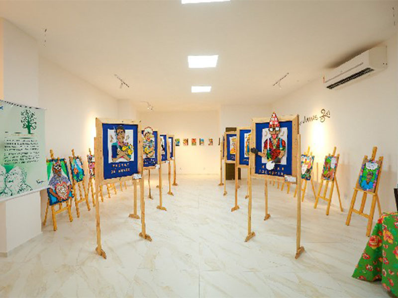 Prefeitura de Juazeiro do Norte realiza exposição confeccionada por assistidos dos CRAS