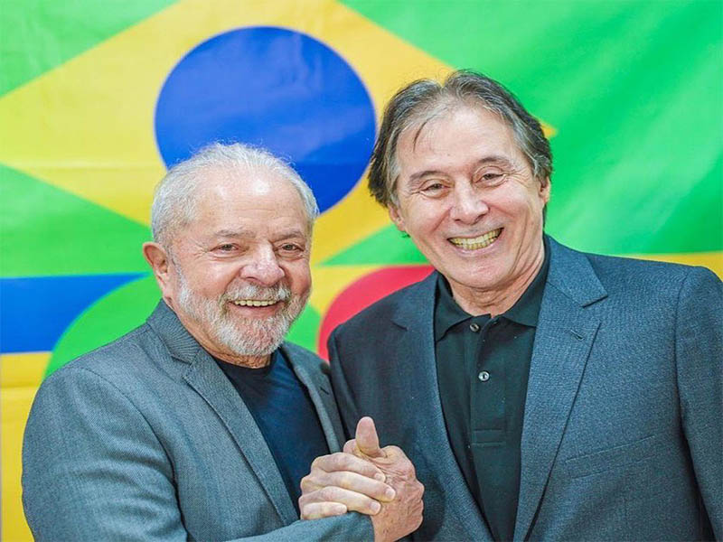 Eunício tem encontro com Lula em São Paulo para tratar de campanha no Ceará