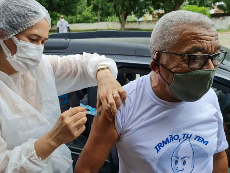Confira a programação da Vacinação contra a Covid-19, em Crato, até 15 de julho