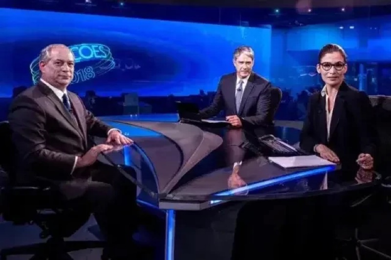 Jornal Nacional entrevista Ciro Gomes hoje, às 20h30