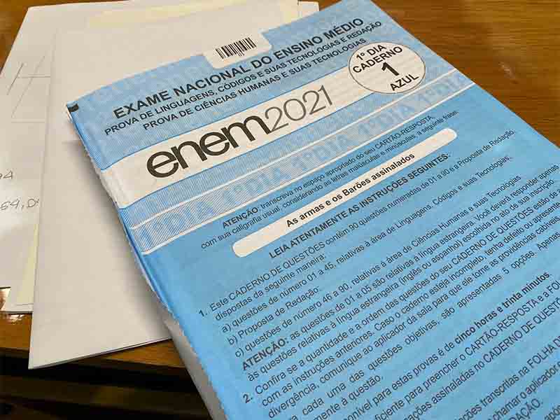 Cadernos de prova do Enem já estão prontos, diz presidente do Inep