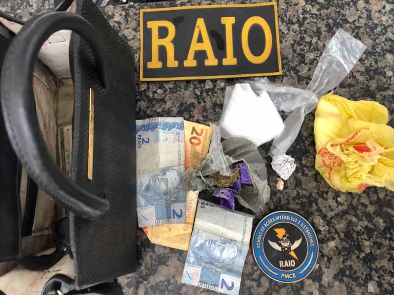 PM reformado e mais dois são conduzidos à delegacia por comercialização de drogas no Crato