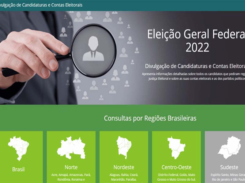 Eleições 2022: consulte o patrimônio dos candidatos no portal do TSE
