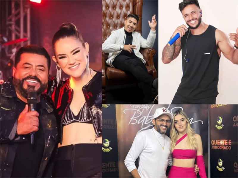 Limão com Mel e Baby Som se apresentam nesta terça (16) na festa de aniversário de Barbalha