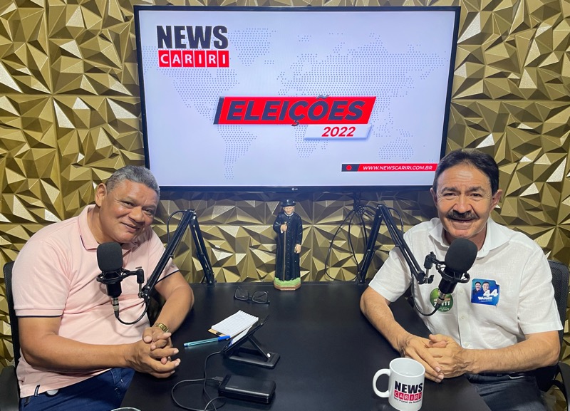 Candidato a vice-governador, Raimundo Gomes de Matos fala sobre expectativa para as eleições