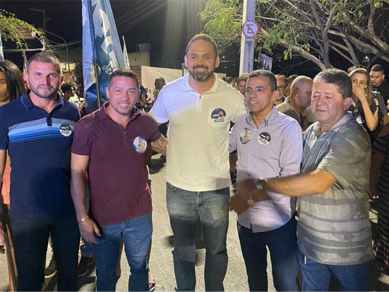 Diego Barreto ganha adesões de vereadores e fortalece campanha na reta final em Juazeiro do Norte