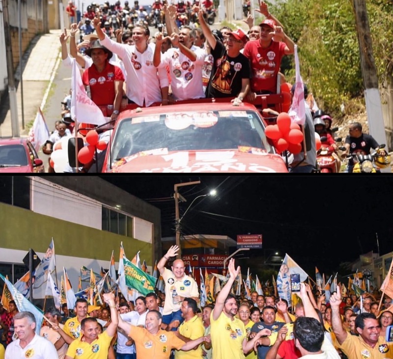 Elmano e RC intensificam agendas de campanha no Cariri