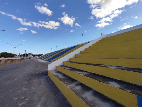 Avançam obras de reforma do Parque Padre Cícero, em Juazeiro do Norte