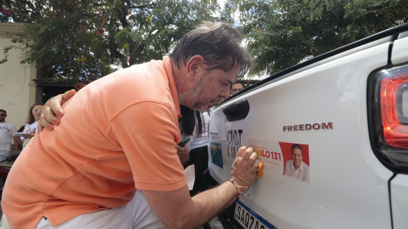 Cid Gomes pede voto em Ciro e Camilo: “Para governador, eu vou me preservar para o 2º turno”