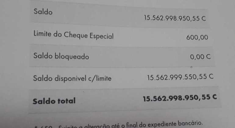 Homem recebe por engano R$ 15 bi de banco, devolve o dinheiro, pede indenização e ganha R$ 1.000