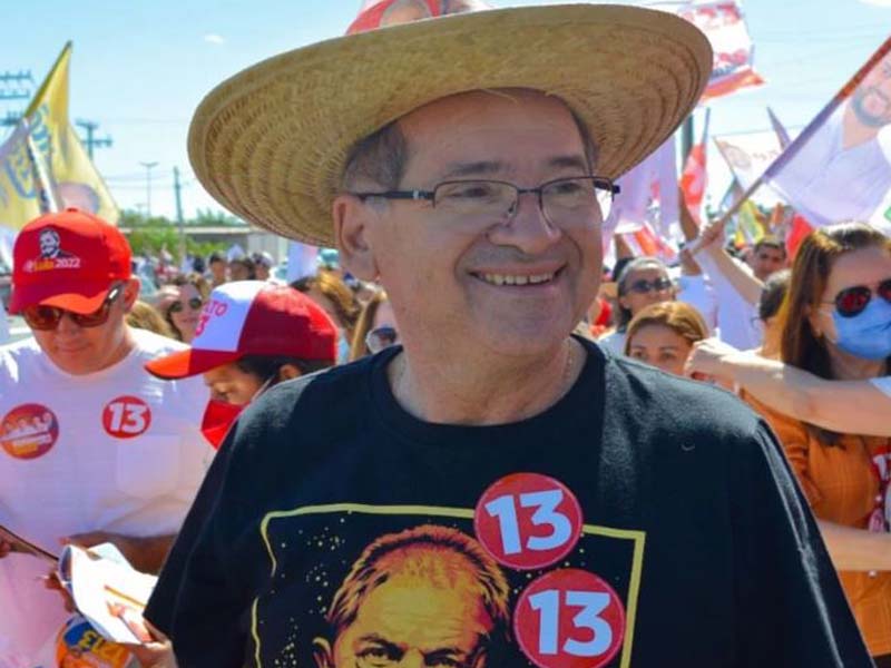 Zé Ailton dará largada à campanha de Lula no Crato neste sábado (15)