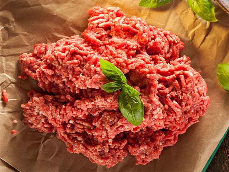 Carne moída só poderá ser vendida em pacote de até 1 quilo