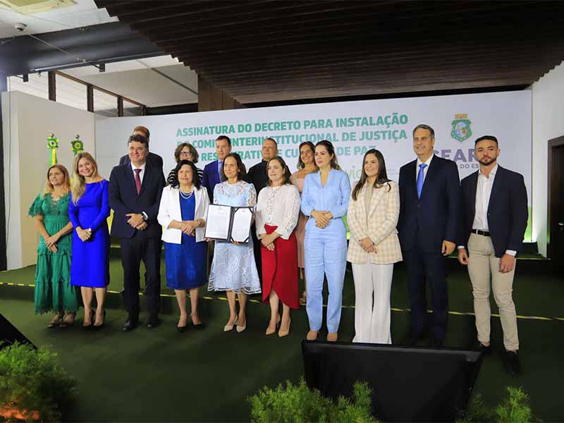 Ceará ganha Comitê Interinstitucional de Justiça Restaurativa e Cultura de Paz