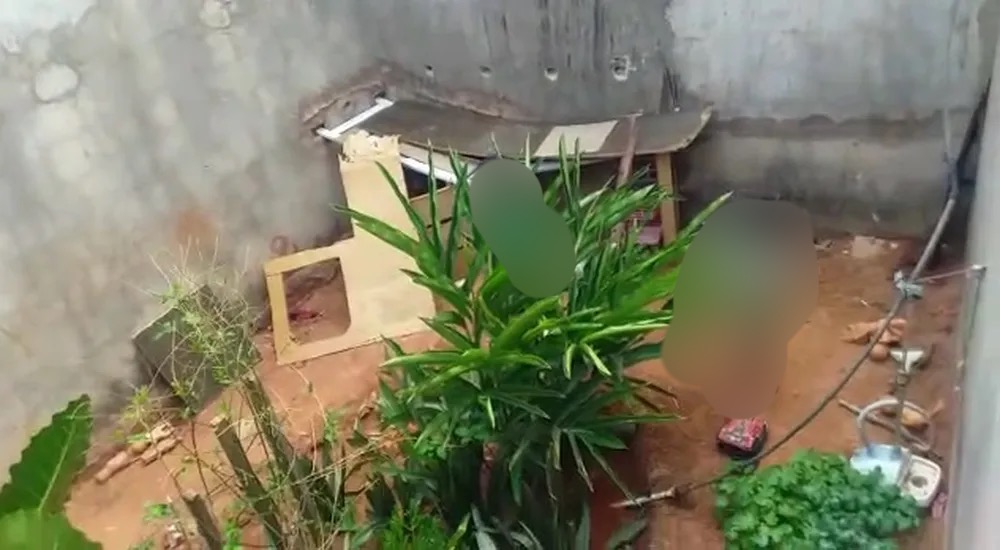 Crianças mantidas acorrentadas em casa no Ceará sofrem retardo no crescimento e desnutrição