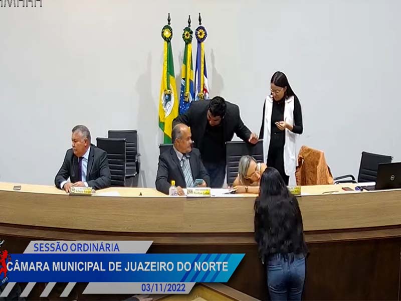 Ao vivo: veja a sessão da Câmara de Juazeiro do Norte