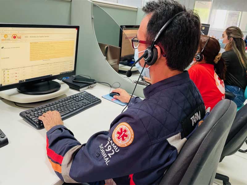 Prática criminosa, trotes para Samu 192 Ceará caem 43% em cinco anos