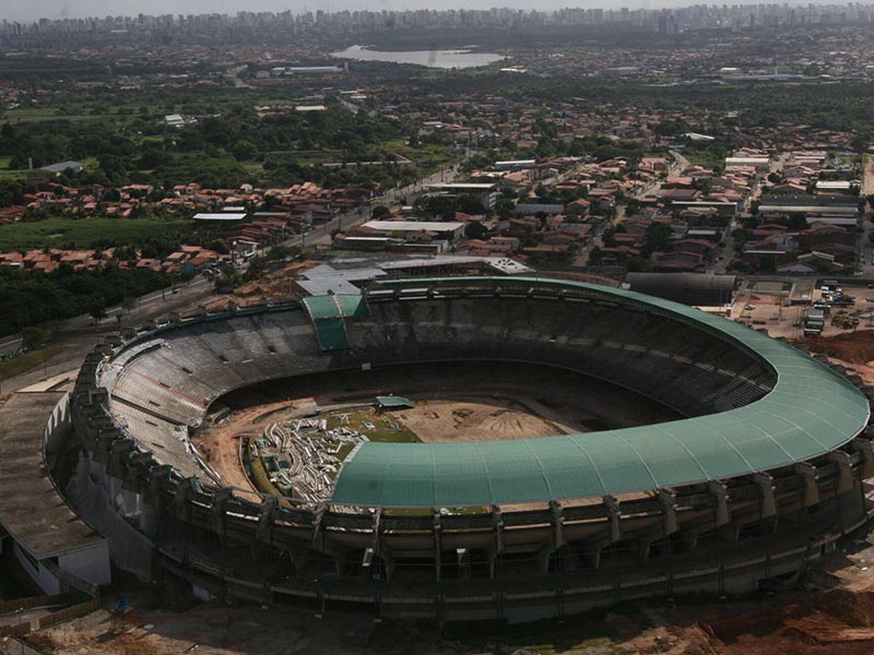 Arena Castelão completa 10 anos do primeiro jogo após sua modernização para a Copa do Mundo