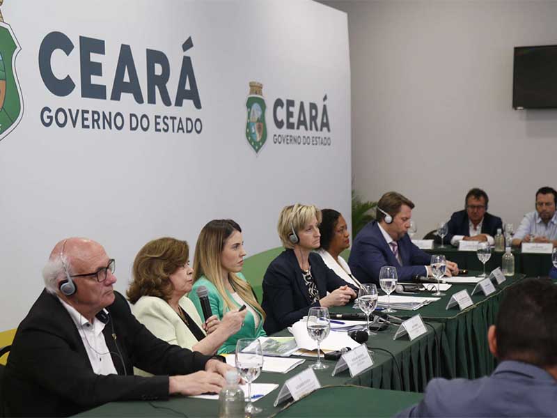 Governo do Ceará recebe delegação alemã em busca de parcerias para o setor energético