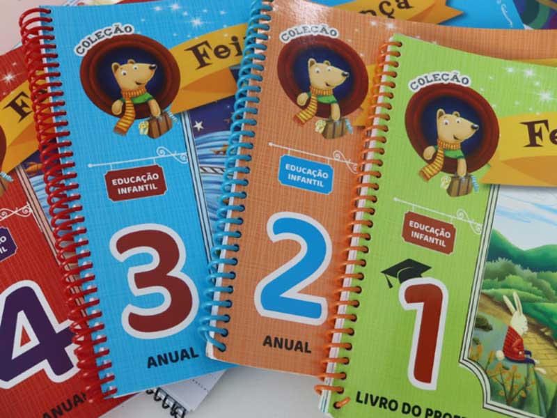 Mais de 8 mil livros didáticos serão distribuídos às escolas de Educação Infantil, em Juazeiro do Norte