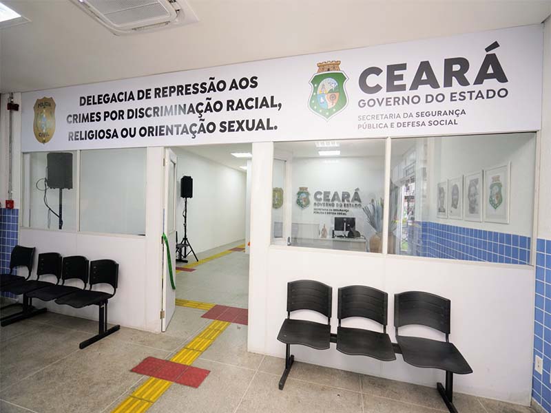 Governo do Ceará inaugura Delegacia de Repressão aos Crimes por Discriminação Racial, Religiosa ou Orientação Sexual