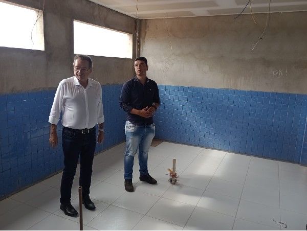 Crato: obra da UBS do Barro Branco alcança 65% de execução física