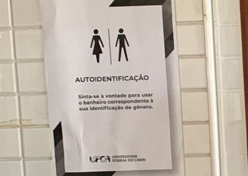 UFCA anuncia instalação de banheiros sem gênero