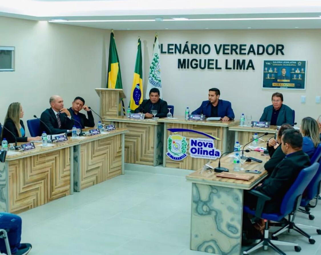 Câmara de Nova Olinda inicia ano legislativo reafirmando parceria com o Poder Executivo
