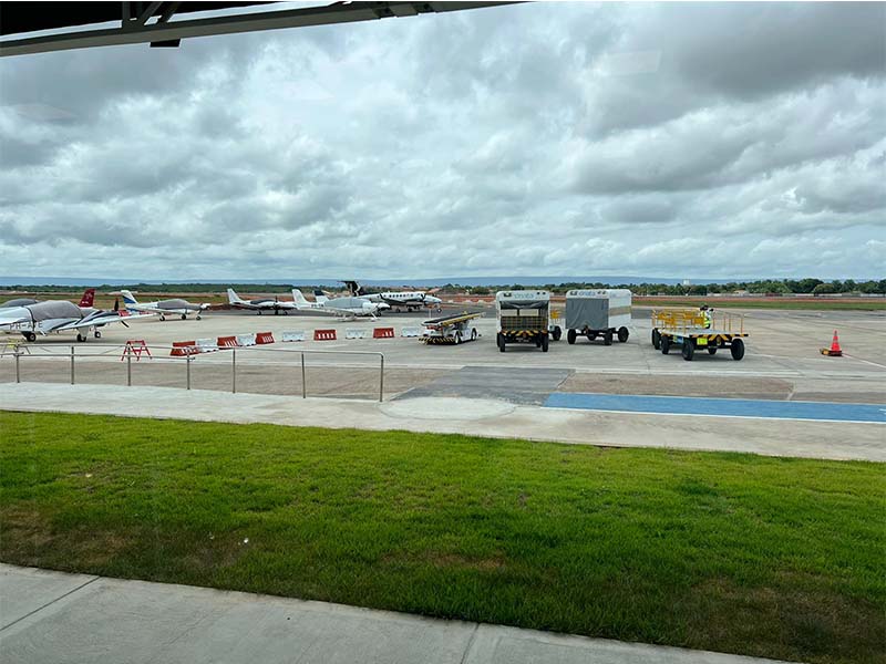 Guimarães e prefeitos do Crajubar se reúnem com Márcio França para tratar sobre retomada de voos no aeroporto de Juazeiro do Norte