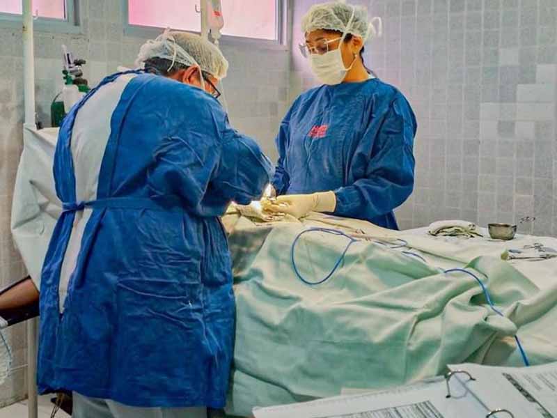 Hospital de Farias Brito realiza quase 20 cirurgias em uma semana